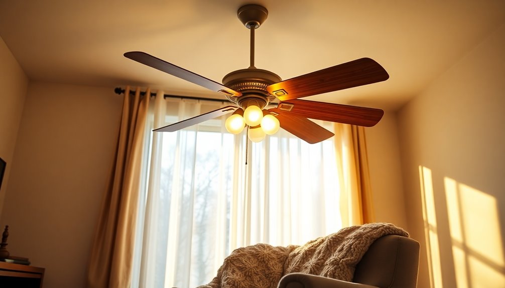 ceiling fan rotation guidelines