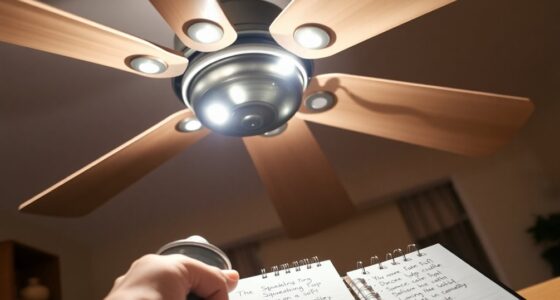 ceiling fan squeaking solutions