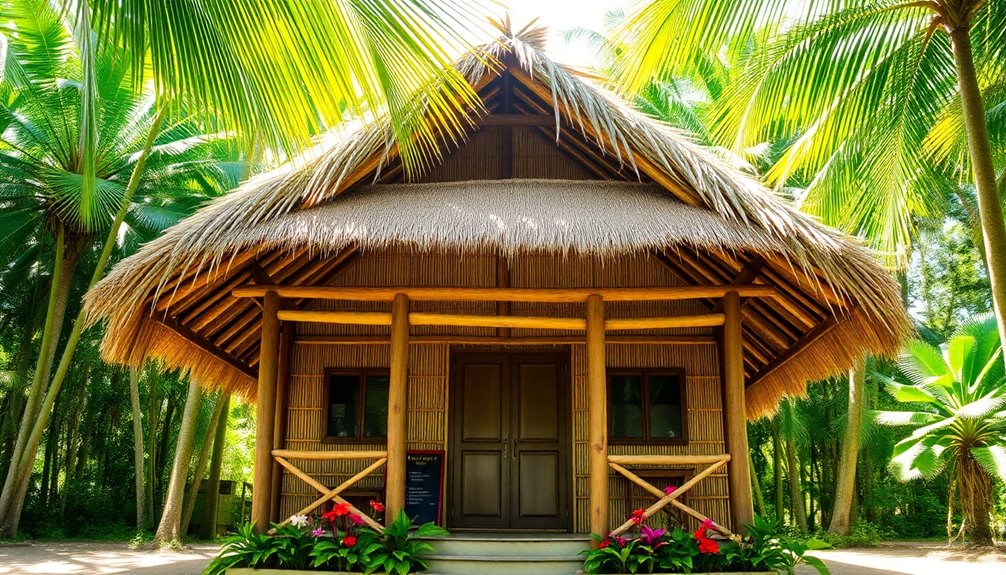 charming traditional thatched architecture