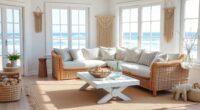 chic coastal bohemian decor