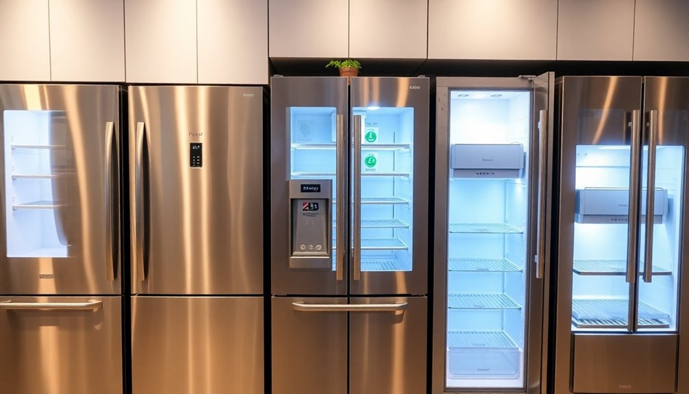 choosing a narrow refrigerator