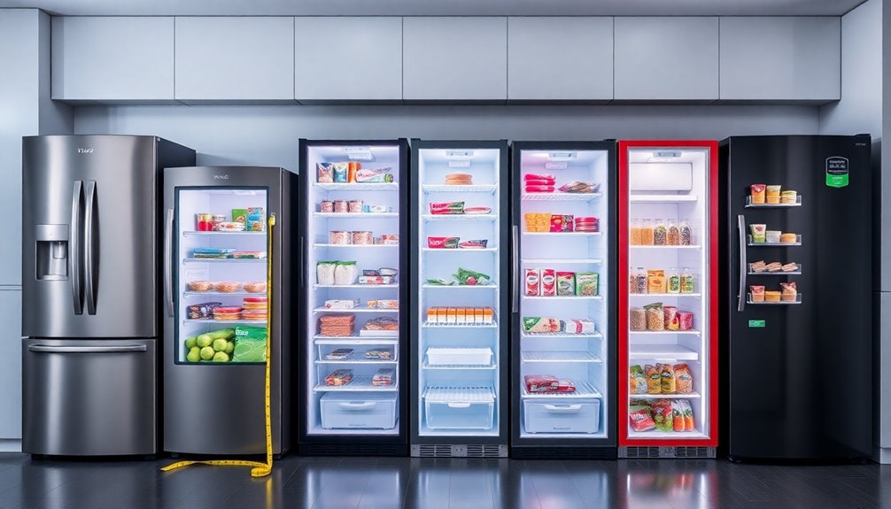 choosing an upright freezer