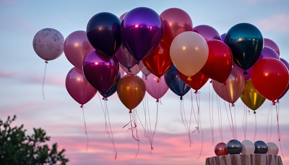 choosing appropriate party balloons