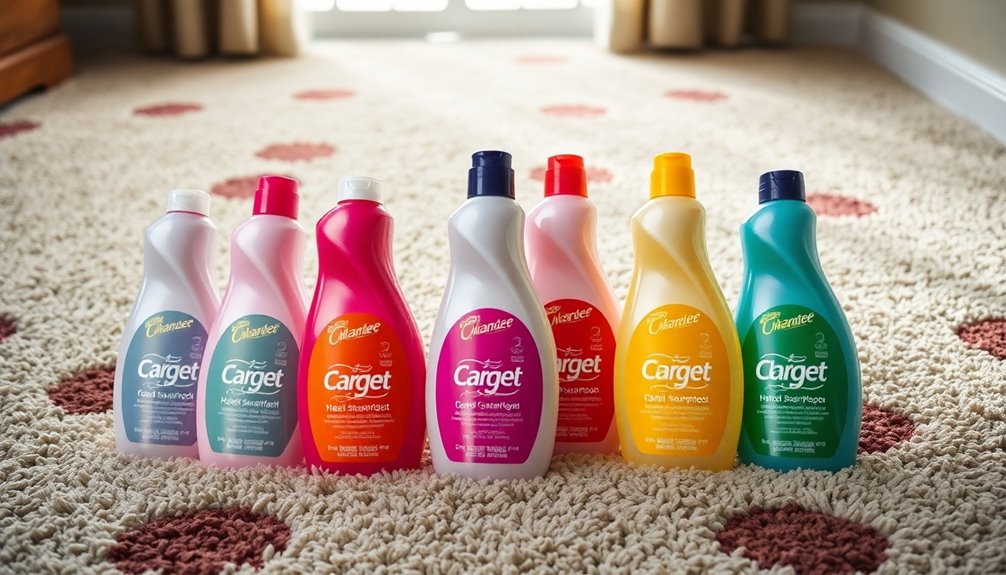 choosing carpet shampoo wisely