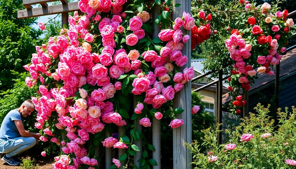 choosing climbing rose varieties