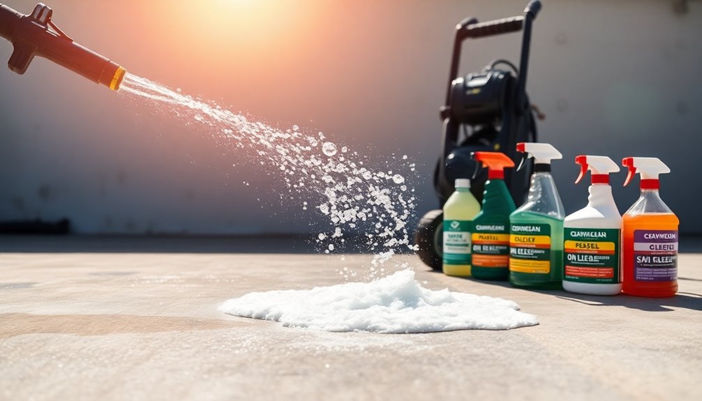 choosing concrete cleaners wisely