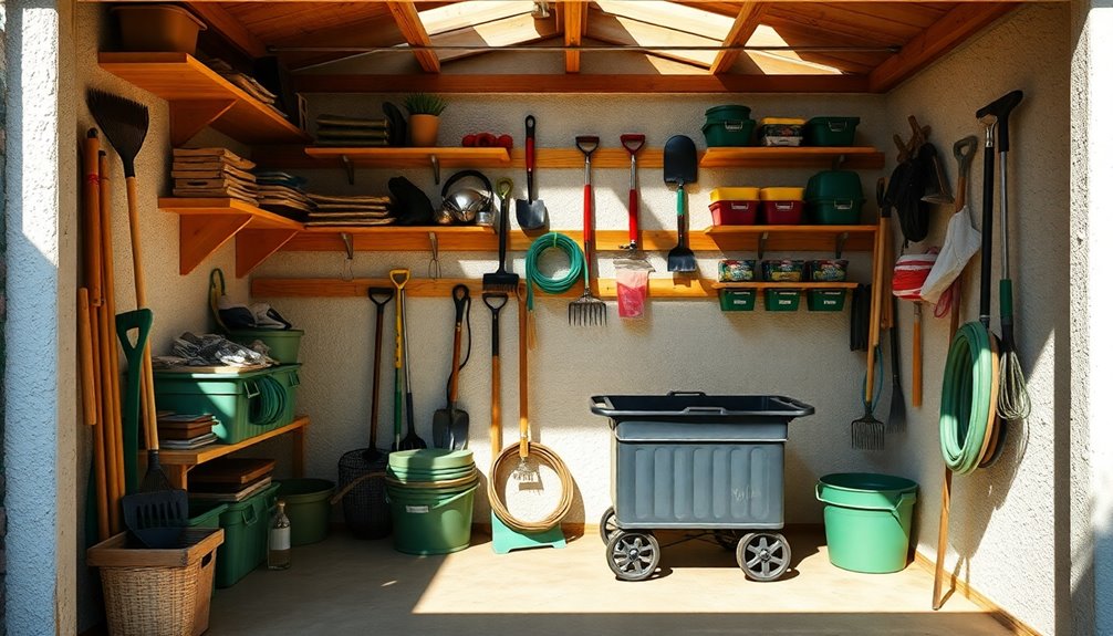 choosing garden tool organizer