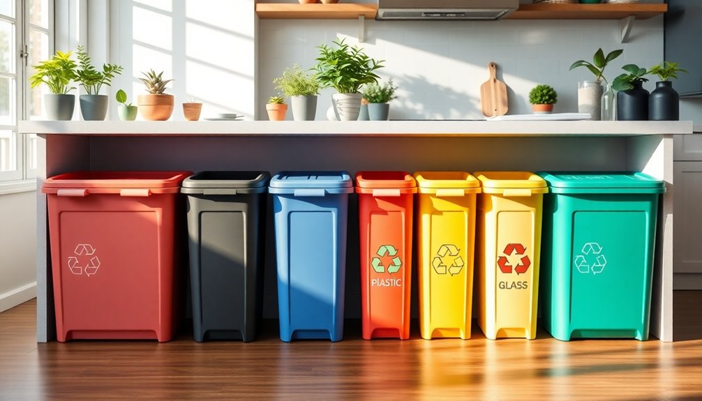 choosing home recycling bins