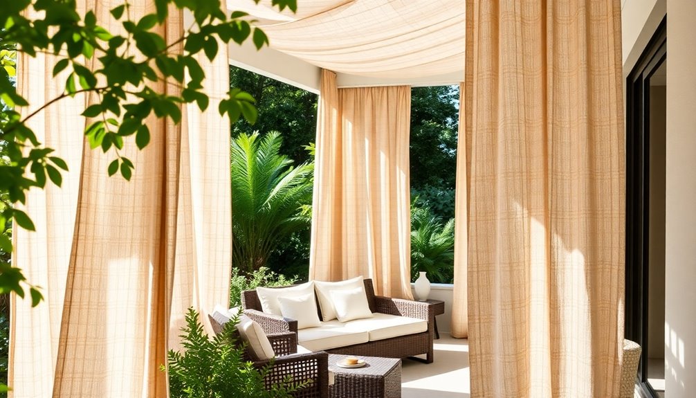 choosing outdoor curtain factors