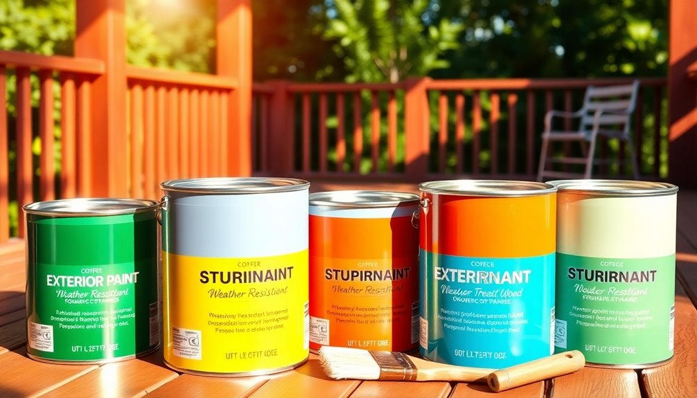 choosing paint for wood