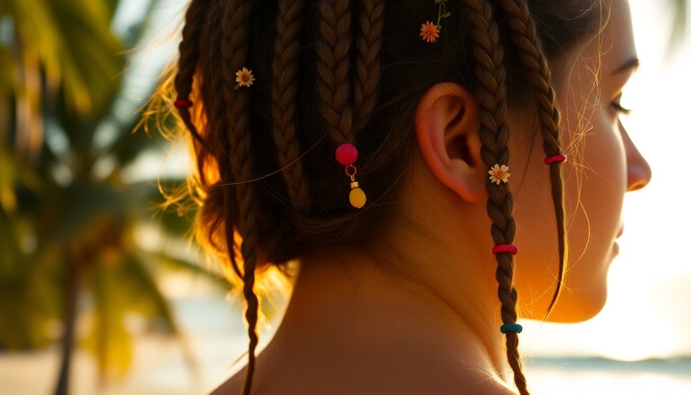 choosing short boho braids