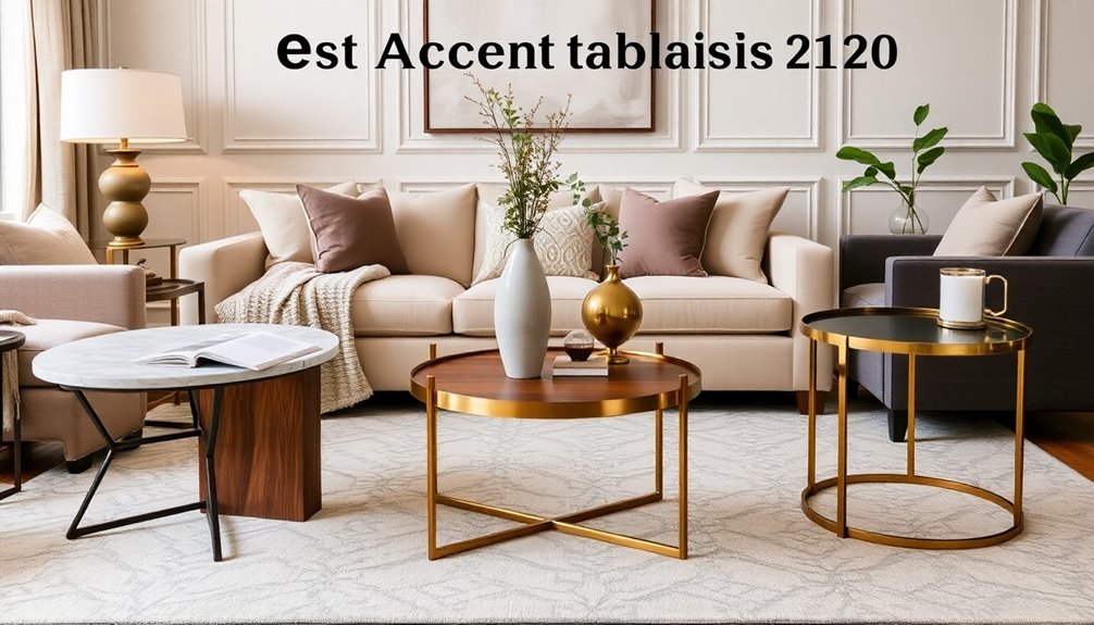 choosing the right accent tables