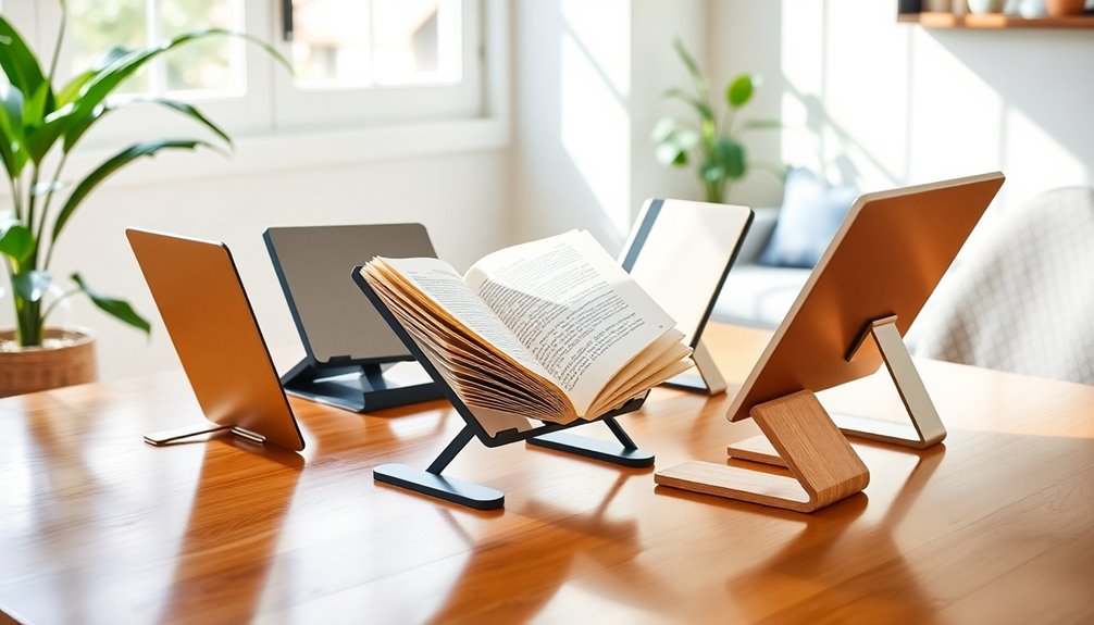 choosing the right book stands