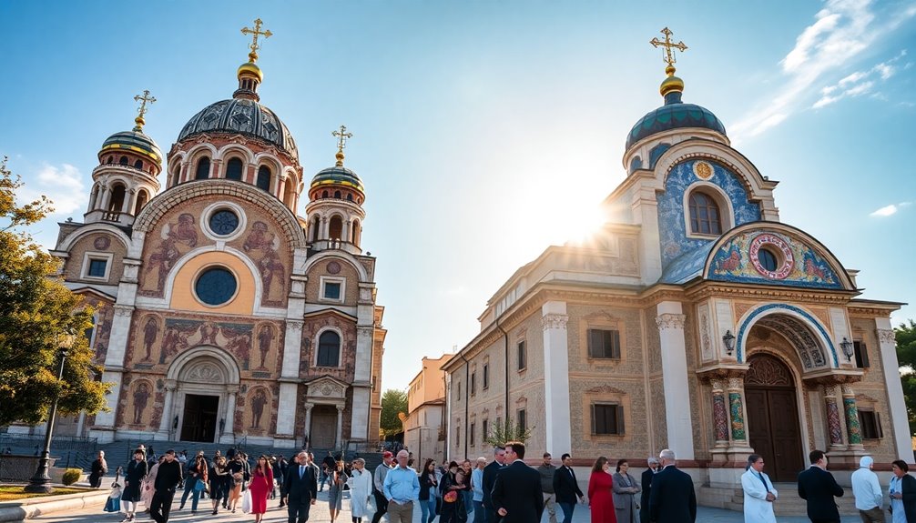 church attendance and populations