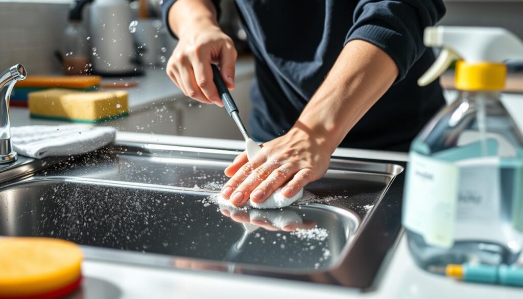 cleaning stainless steel