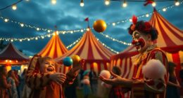 clowns carnivals circuses history