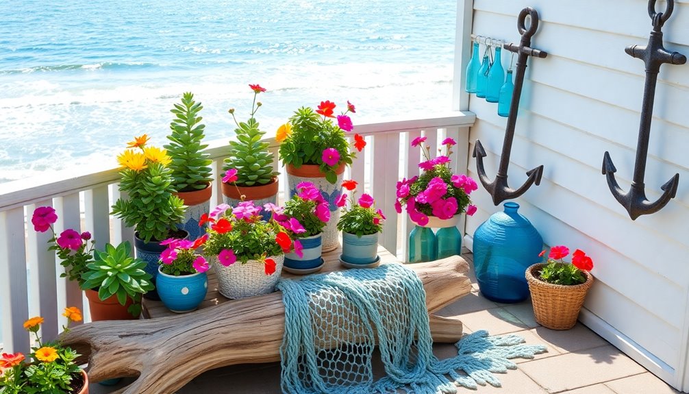 coastal garden decoration concepts