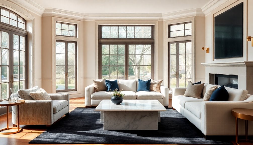 color schemes and materials