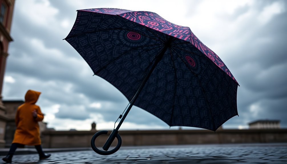 compact windproof travel umbrellas