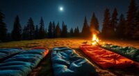 cozy camping sleeping bags