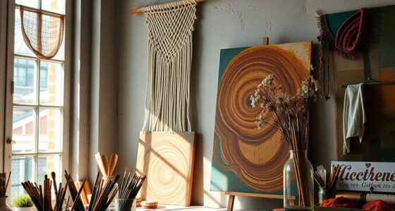 create free spirited boho art