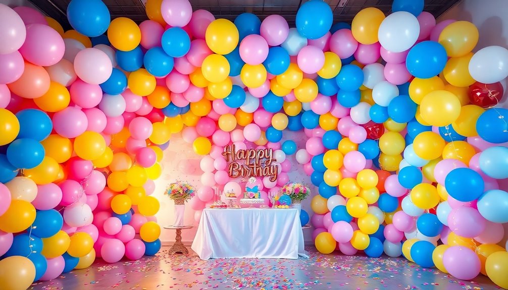 creative balloon theme concepts