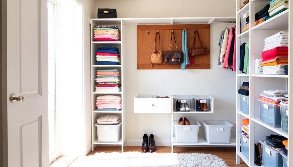 creative closet organization tips