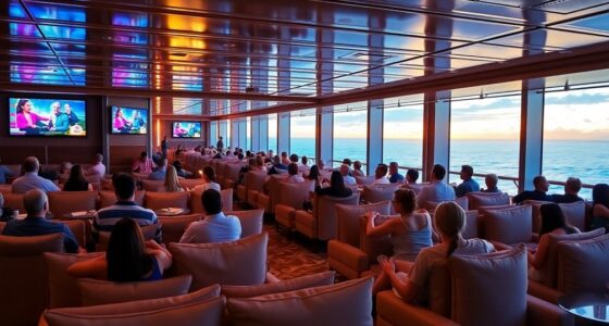 cruise ship tv channels