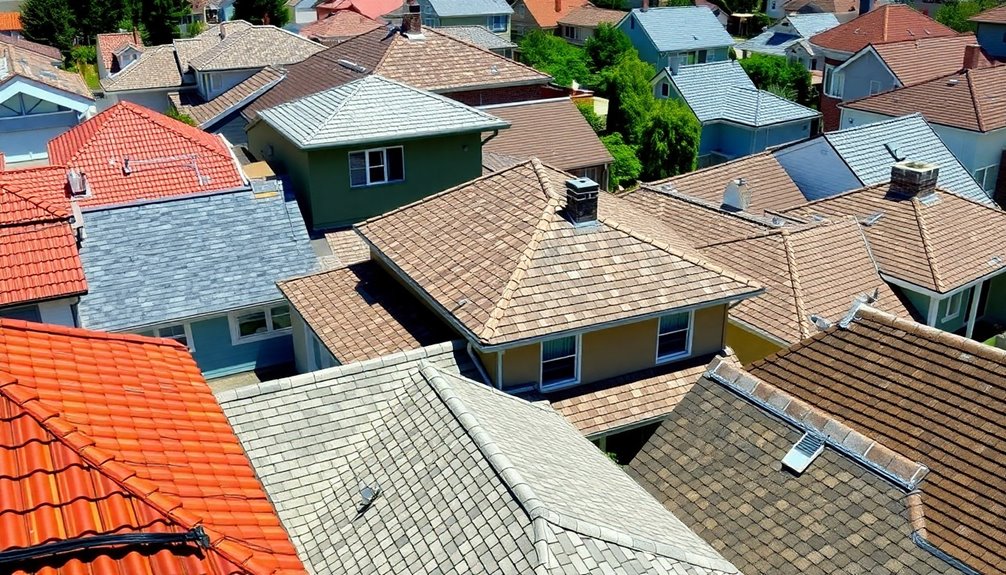 diverse roofing styles regionally