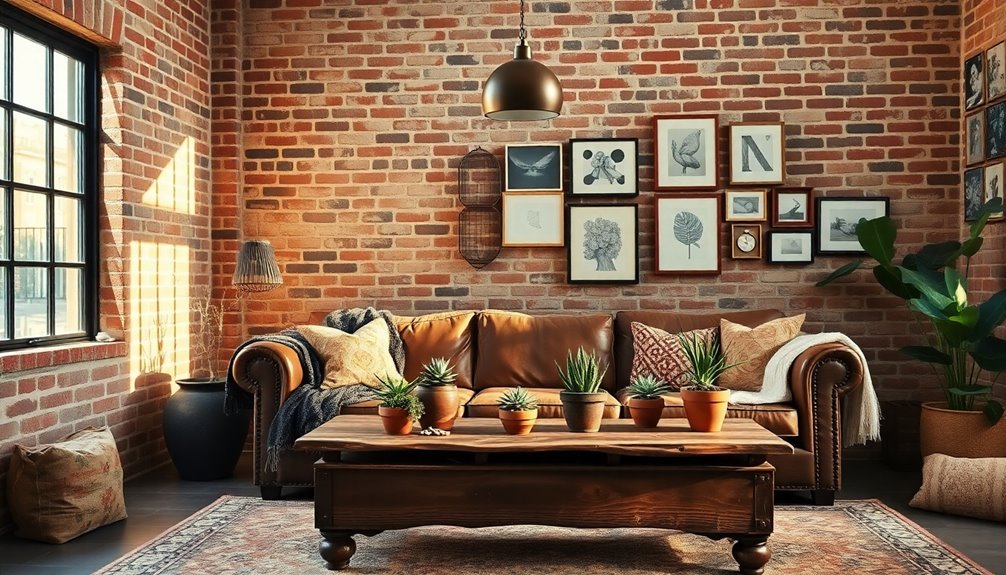 eclectic industrial aesthetic fusion