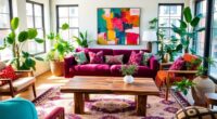 eclectic interior design harmony