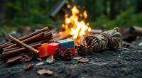 effortless campfire fire starters