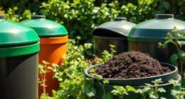 effortless garden compost tumblers