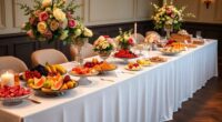 elegant buffet table ideas