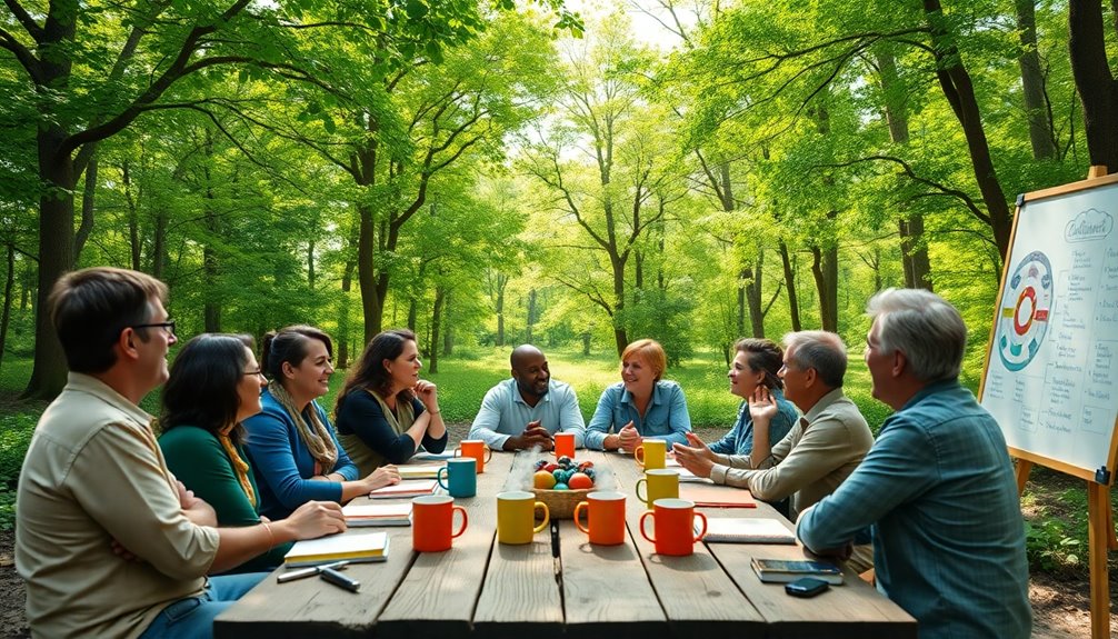 engaging team building retreat activities