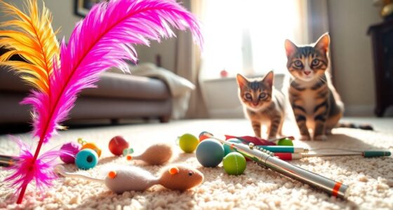 entertaining indoor cat toys