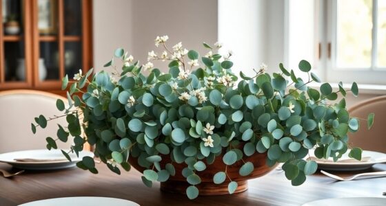 eucalyptus inspired table decorations ideas