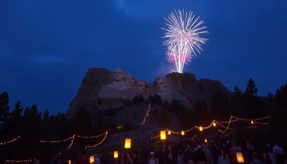 evening lighting ceremony announcement