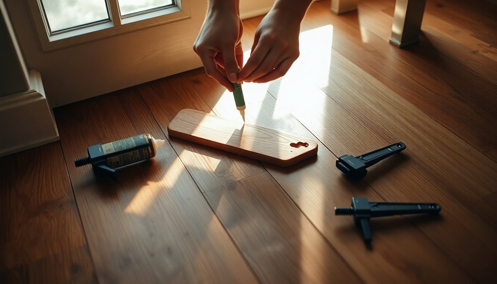 fixing unstable floorboards securely