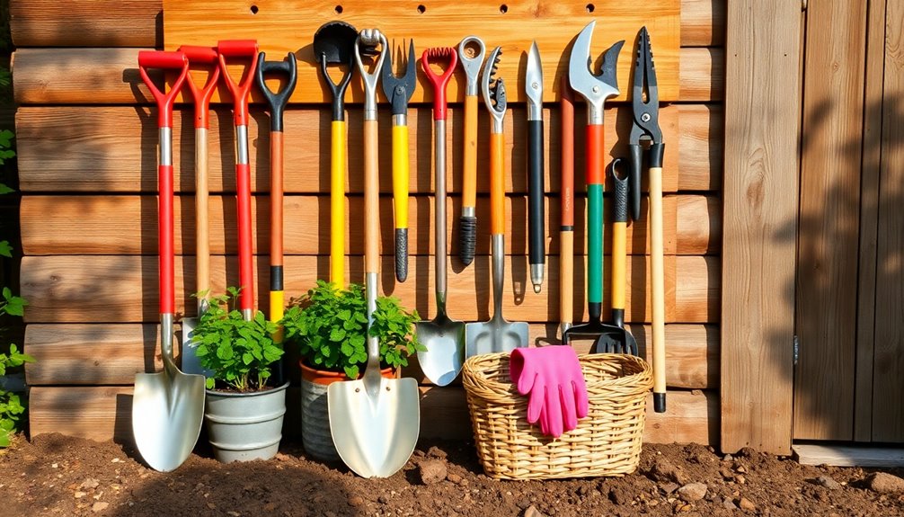 garden tool organization solutions