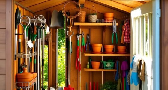 garden tool organization solutions