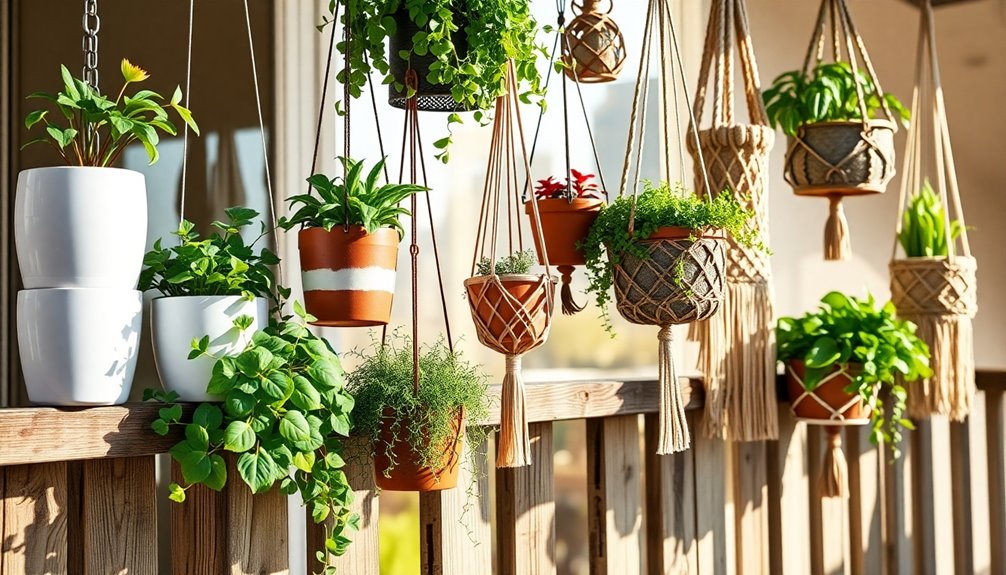 hanging planters selection factors