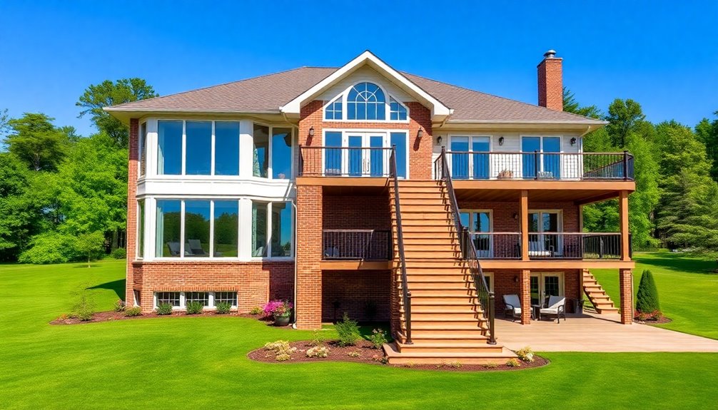 high ranch home features