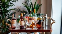 home entertaining bar carts