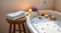 home spa relaxation tips