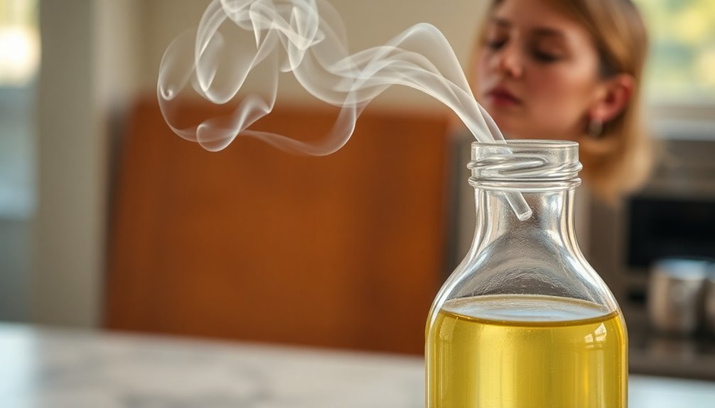 inhaling vinegar fumes risks