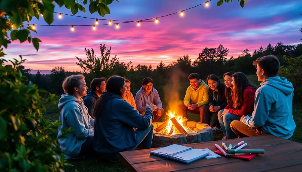 inspiring teen retreat activities