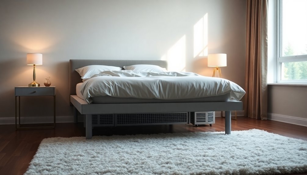 keep space around heaters