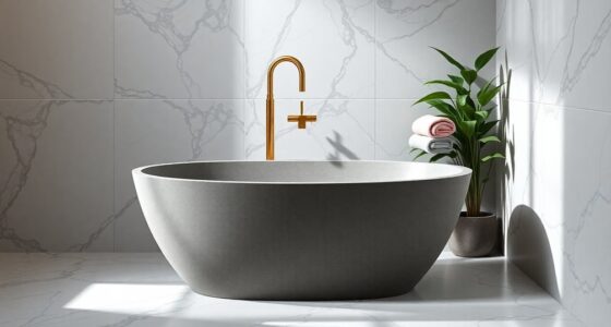 luxurious durable bathtub materials