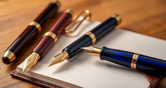 luxurious writing experience options